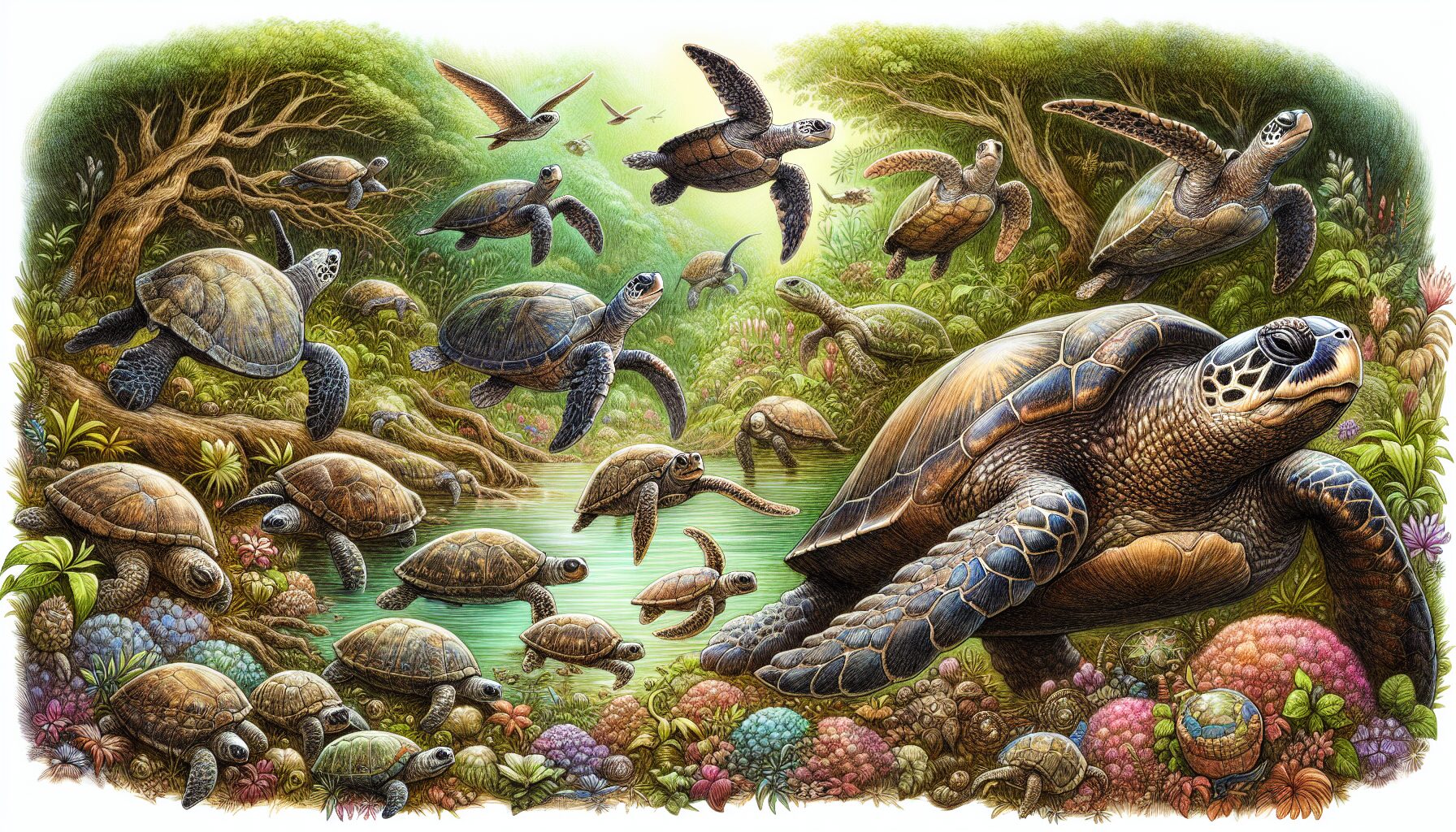 Turtles: The Slow and Steady Champions of the Animal Kingdom