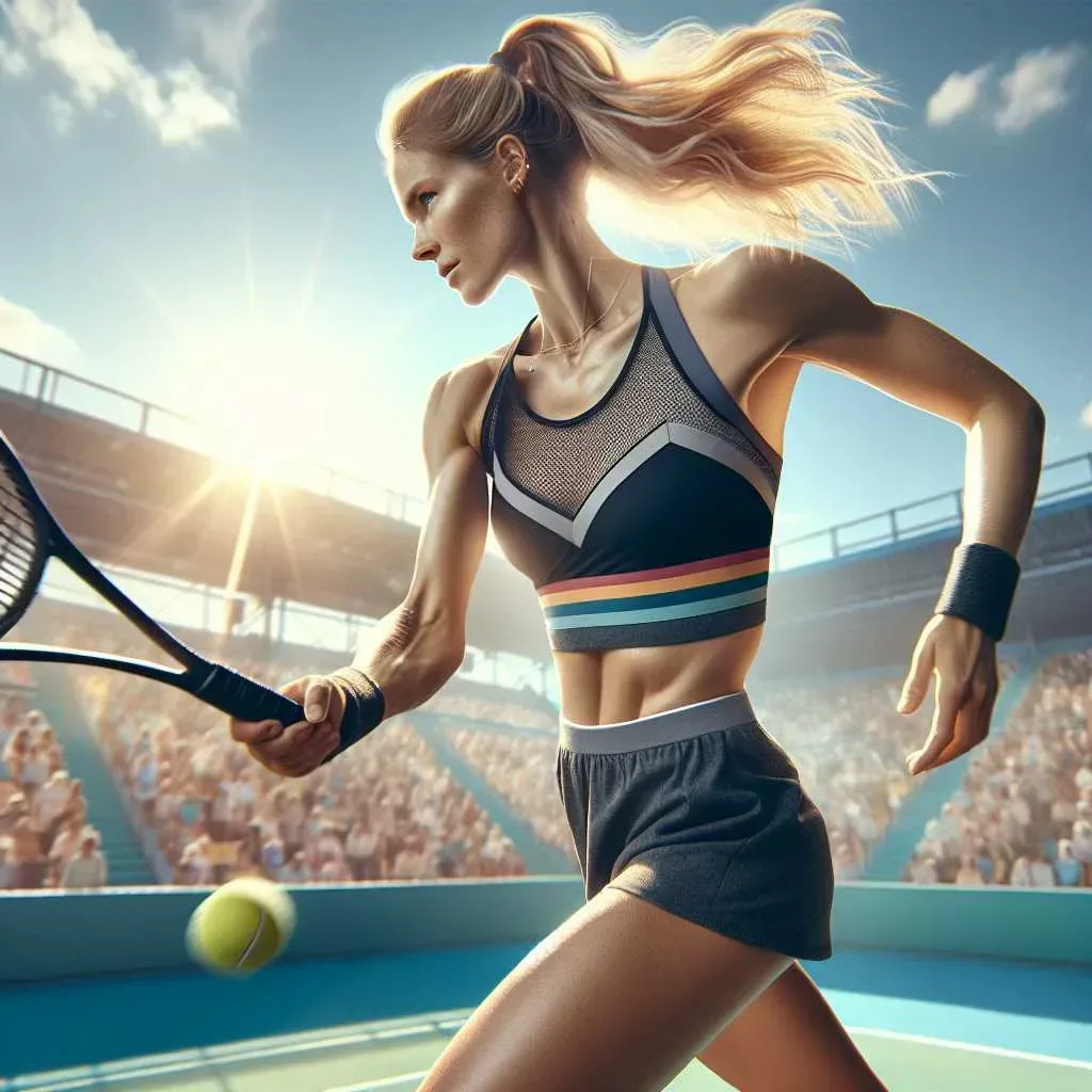 The Rise of Clara Jensen: A New Face in Women’s Tennis with a Distinctive Edge
